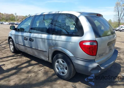 2003 Dodge Caravan Se из США, поврежденный, VIN 1D4GP25B93B168831